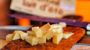 Cheese at the market in Arles.